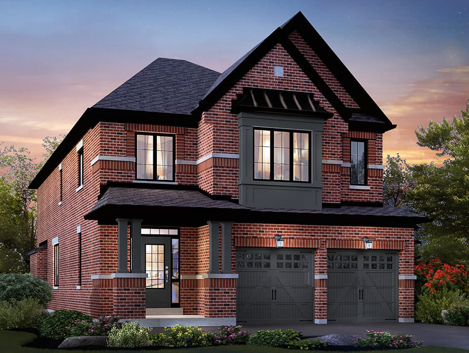 Render of Natura Single Detached Home in Whitby Ontario